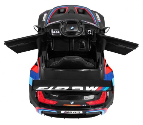 BMW M6 GT3 Auto na akumulator dla dzieci Czarny + Nawiew powietrza + Dźwięki MP3 Światła + Pilot BMW M6 GT3 Auto na akumulator dla dzieci Czarny + Nawiew powietrza + Dźwięki MP3 Światła + Pilot