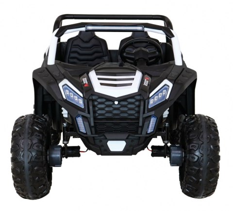 Buggy ATV Racing dla 2 dzieci Biały + Napęd 4x4 + Pilot + Wolny Start + MP3 LED Buggy ATV Racing dla 2 dzieci Biały + Napęd 4x4 + Pilot + Wolny Start + MP3 LED