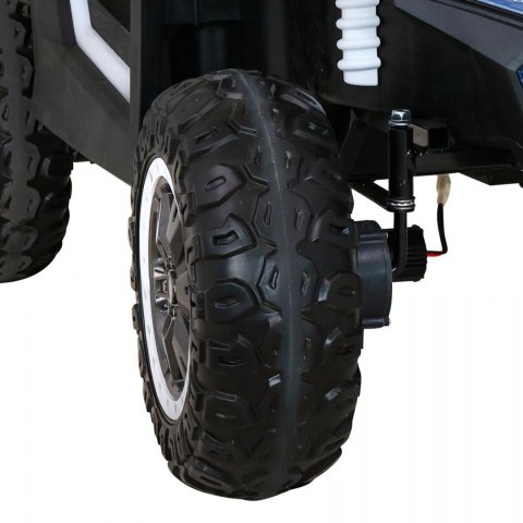 Buggy ATV Racing dla 2 dzieci Biały + Napęd 4x4 + Pilot + Wolny Start + MP3 LED Buggy ATV Racing dla 2 dzieci Biały + Napęd 4x4 + Pilot + Wolny Start + MP3 LED