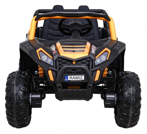 Buggy UTV 2000M Racing Auto na akumulator Złoty + MP3 Dźwięki Światła + Pilot + Wolny Start Buggy UTV 2000M Racing Auto na akumulator Złoty + MP3 Dźwięki Światła + Pilot + Wolny Start