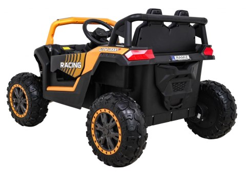 Buggy UTV 2000M Racing Auto na akumulator Złoty + MP3 Dźwięki Światła + Pilot + Wolny Start Buggy UTV 2000M Racing Auto na akumulator Złoty + MP3 Dźwięki Światła + Pilot + Wolny Start