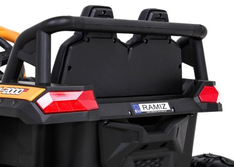 Buggy UTV 2000M Racing Auto na akumulator Złoty + MP3 Dźwięki Światła + Pilot + Wolny Start Buggy UTV 2000M Racing Auto na akumulator Złoty + MP3 Dźwięki Światła + Pilot + Wolny Start