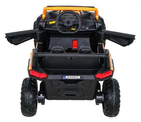 Buggy UTV 2000M Racing Auto na akumulator Złoty + MP3 Dźwięki Światła + Pilot + Wolny Start Buggy UTV 2000M Racing Auto na akumulator Złoty + MP3 Dźwięki Światła + Pilot + Wolny Start