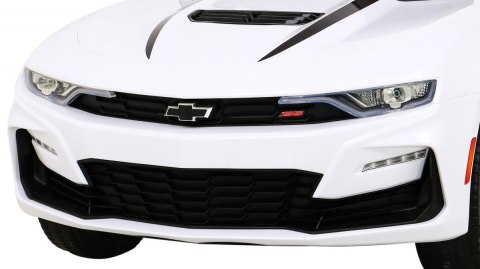 Chevrolet Camaro 2SS na akumulator Biały + Pilot + Koła EVA + Wolny Start + Dźwięki Światła Chevrolet Camaro 2SS na akumulator Biały + Pilot + Koła EVA + Wolny Start + Dźwięki Światła