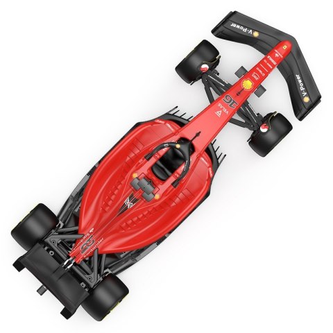 Ferrari F1 75 czerwony RASTAR model 1:12 Zdalnie sterowany bolid + Pilot 2,4 GHz + Naklejki Ferrari F1 75 czerwony RASTAR model 1:12 Zdalnie sterowany bolid + Pilot 2,4 GHz + Naklejki
