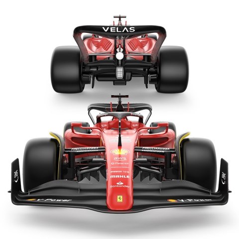 Ferrari F1 75 czerwony RASTAR model 1:12 Zdalnie sterowany bolid + Pilot 2,4 GHz + Naklejki Ferrari F1 75 czerwony RASTAR model 1:12 Zdalnie sterowany bolid + Pilot 2,4 GHz + Naklejki