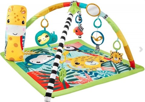 Fisher Price Mata edukacyjna 3w1 Las tropikalny Fisher Price Mata edukacyjna 3w1 Las tropikalny