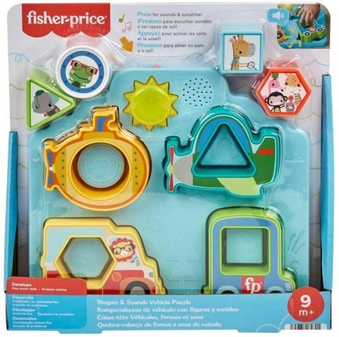 Fisher Price Układanka Pojazdy i kształty HRP31 Fisher Price Układanka Pojazdy i kształty HRP31