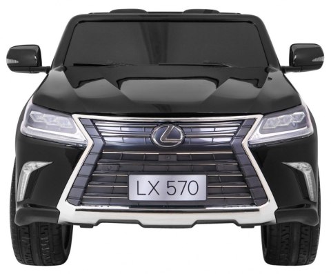 Lexus LX570 Lakierowane Autko dla 2 dzieci Czarny + Pilot + Koła EVA + Radio MP3 LED Lexus LX570 Lakierowane Autko dla 2 dzieci Czarny + Pilot + Koła EVA + Radio MP3 LED
