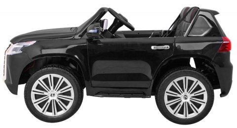 Lexus LX570 Lakierowane Autko dla 2 dzieci Czarny + Pilot + Koła EVA + Radio MP3 LED Lexus LX570 Lakierowane Autko dla 2 dzieci Czarny + Pilot + Koła EVA + Radio MP3 LED