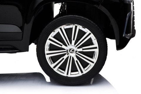 Lexus LX570 Lakierowane Autko dla 2 dzieci Czarny + Pilot + Koła EVA + Radio MP3 LED Lexus LX570 Lakierowane Autko dla 2 dzieci Czarny + Pilot + Koła EVA + Radio MP3 LED