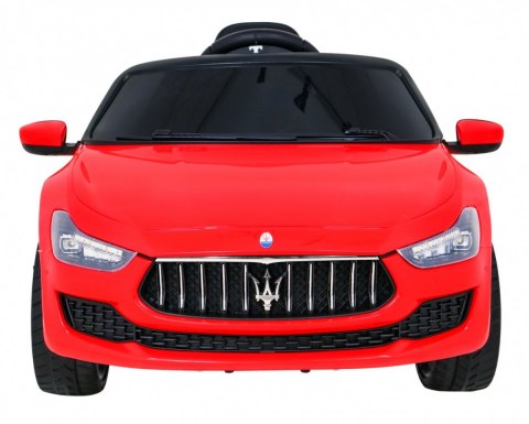 Maserati Ghibli na akumulator dla dzieci Czerwony + Pilot + Wolny Start + EVA + MP3 USB + LED Maserati Ghibli na akumulator dla dzieci Czerwony + Pilot + Wolny Start + EVA + MP3 USB + LED