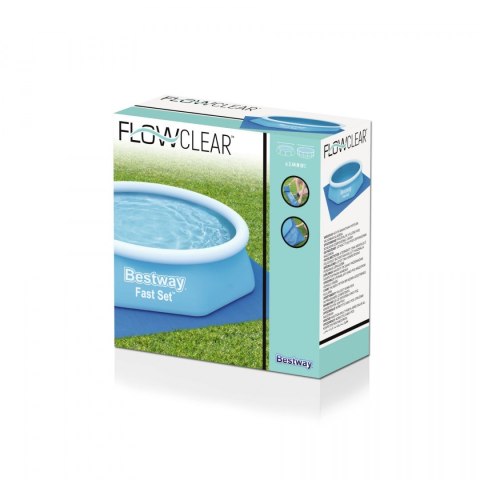 Mata pod basen ogrodowy 244cm/8FT BESTWAY 274x274cm Mata pod basen ogrodowy 244cm/8FT BESTWAY 274x274cm