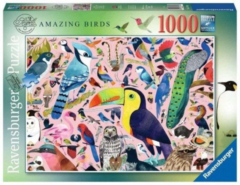 Puzzle 1000 Matt Sewell's Wspaniałe ptaki Puzzle 1000 Matt Sewell's Wspaniałe ptaki