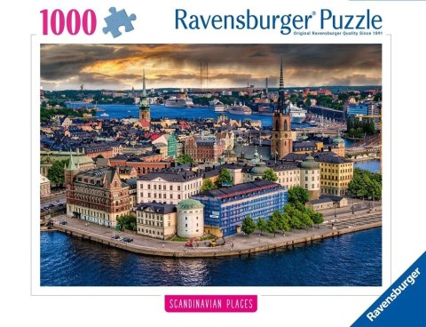 Puzzle 1000 Skandynawskie miasto widok Puzzle 1000 Skandynawskie miasto widok