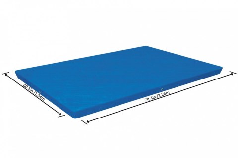 Pokrywa 224x154cm na Basen stelażowy Steel Pro 221x150x43cm BESTWAY Pokrywa 224x154cm na Basen stelażowy Steel Pro 221x150x43cm BESTWAY