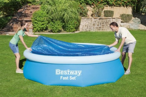 Pokrywa solarna 289cm na Basen ogrodowy 305cm/10FT BESTWAY