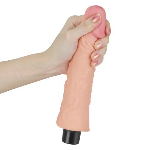 Wibrator duży miękki realistyczny penis 21,8cm Wibrator duży miękki realistyczny penis 21,8cm
