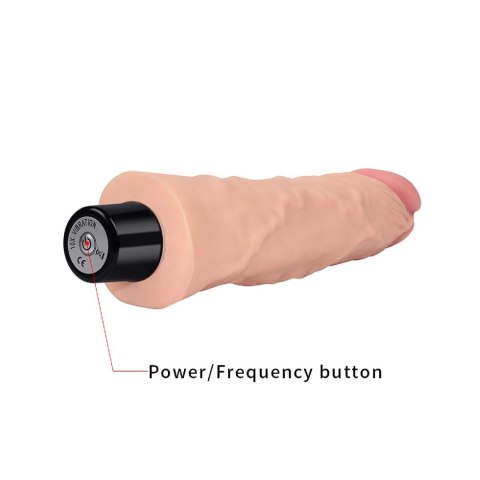 Wibrator duży miękki realistyczny penis 21,8cm Wibrator duży miękki realistyczny penis 21,8cm