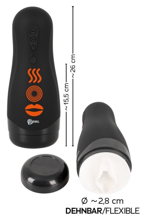 Rebel Masturbator with 3 funct Rebel Masturbator with 3 funct