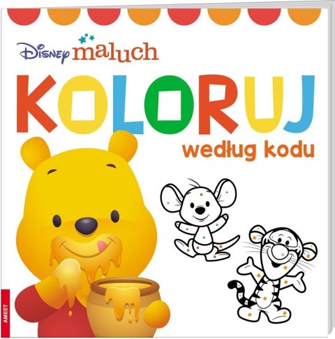 Disney Maluch. Koloruj według kodu Disney Maluch. Koloruj według kodu