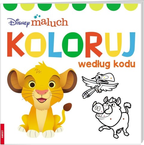 Disney Maluch. Koloruj według kodu Disney Maluch. Koloruj według kodu