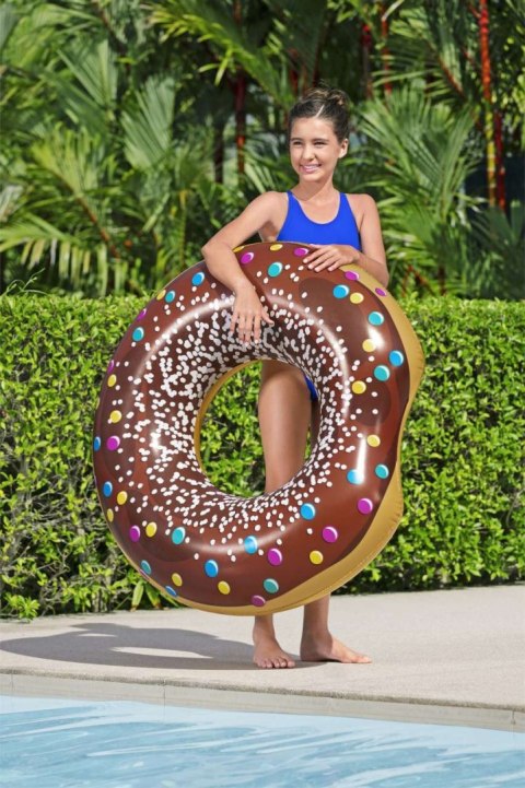 Duże kółko do pływania dla dzieci Donut BESTWAY 107cm Winyl