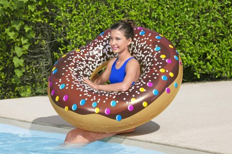 Duże kółko do pływania dla dzieci Donut BESTWAY 107cm Winyl