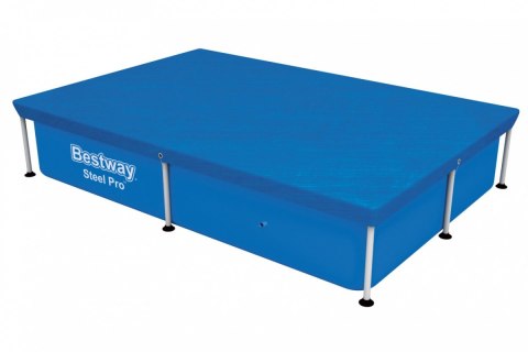 Pokrywa 224x154cm na Basen stelażowy Steel Pro 221x150x43cm BESTWAY Pokrywa 224x154cm na Basen stelażowy Steel Pro 221x150x43cm BESTWAY