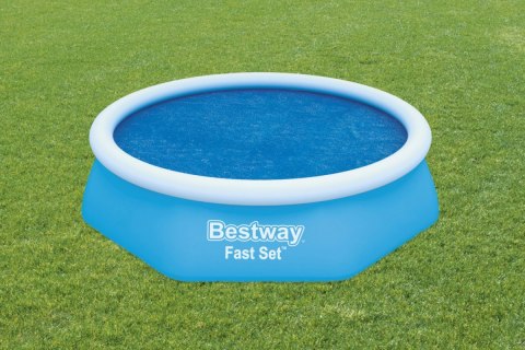 Pokrywa solarna 210cm na Basen rozporowy Fast Set 244cm/8FT BESTWAY Pokrywa solarna 210cm na Basen rozporowy Fast Set 244cm/8FT BESTWAY