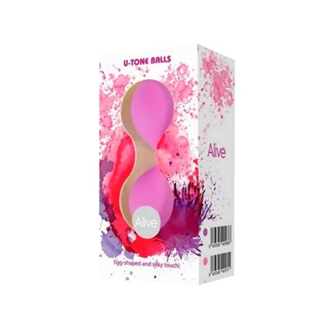 Alive Kulki Gaisha U-tone Balls Pink Alive Kulki Gaisha U-tone Balls Pink