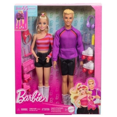Barbie Fashionistas. Barbie i Ken na wrotkach Barbie Fashionistas. Barbie i Ken na wrotkach