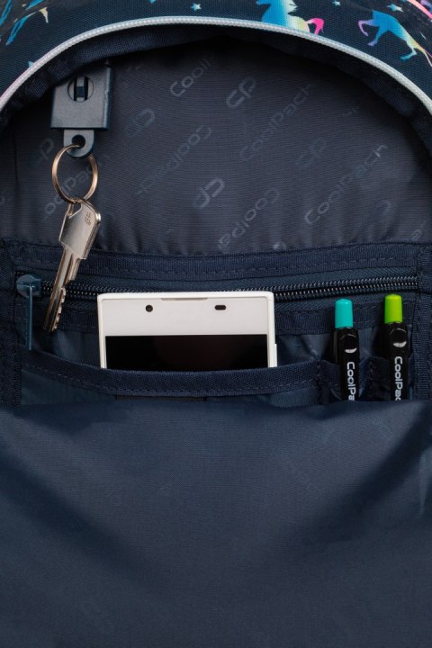 COOLPACK - JERRY - PLECAK MŁODZIEŻOWY - BLUE UNICORN