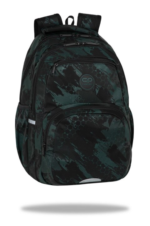 COOLPACK - PICK - PLECAK MŁODZIEŻOWY - TRACE TECHNIC GREEN COOLPACK - PICK - PLECAK MŁODZIEŻOWY - TRACE TECHNIC GREEN