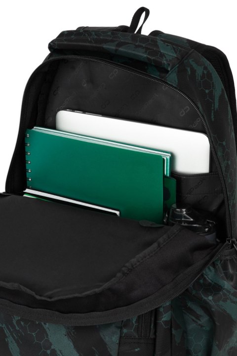 COOLPACK - PICK - PLECAK MŁODZIEŻOWY - TRACE TECHNIC GREEN COOLPACK - PICK - PLECAK MŁODZIEŻOWY - TRACE TECHNIC GREEN