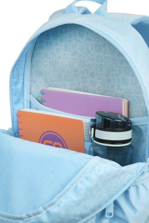 COOLPACK - PASTEL RIDER - PLECAK MŁODZIEŻOWY - PASTEL / POWDER BLUE