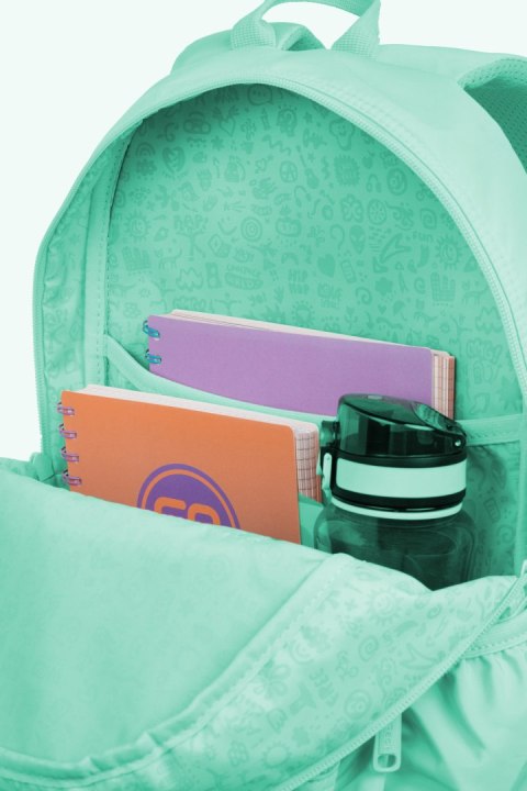 COOLPACK - PASTEL RIDER - PLECAK MŁODZIEŻOWY - PASTEL / POWDER MINT