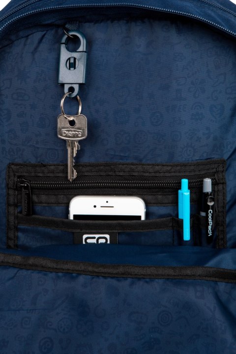 COOLPACK - RIDER - PLECAK MŁODZIEŻOWY - RPET BLUE