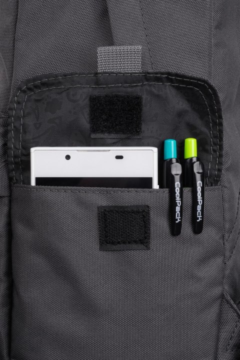 COOLPACK - SONIC - PLECAK MŁODZIEŻOWY - RPET GREY