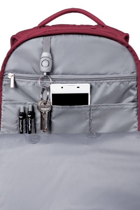 COOLPACK - FORCE - PLECAK BIZNESOWY - BURGUNDY