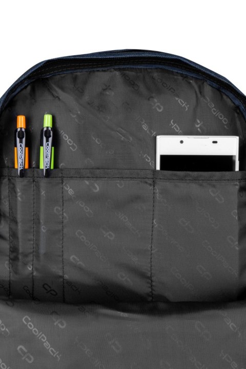 COOLPACK - SCOUT - PLECAK MŁODZIEŻOWY - SNOW DARK BLUE