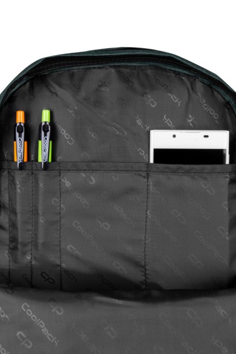 COOLPACK - SCOUT - PLECAK MŁODZIEŻOWY - SNOW GREEN