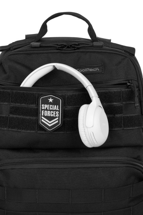 COOLPACK - SOLDIER - PLECAK MŁODZIEZOWY - BLACK