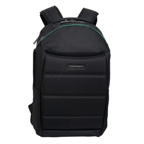 COOLPACK - VOLVE - PLECAK BIZNESOWY - GREY/GREEN COOLPACK - VOLVE - PLECAK BIZNESOWY - GREY/GREEN
