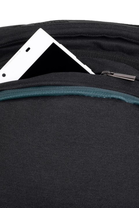 COOLPACK - VOLVE - PLECAK BIZNESOWY - GREY/GREEN COOLPACK - VOLVE - PLECAK BIZNESOWY - GREY/GREEN