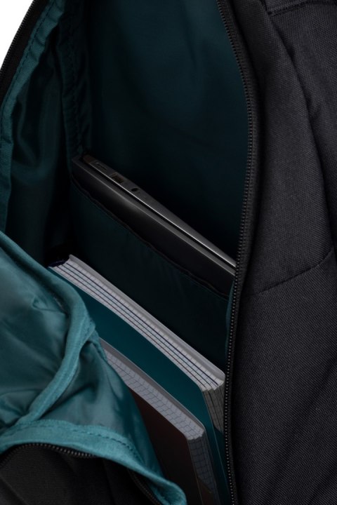 COOLPACK - VOLVE - PLECAK BIZNESOWY - GREY/GREEN COOLPACK - VOLVE - PLECAK BIZNESOWY - GREY/GREEN