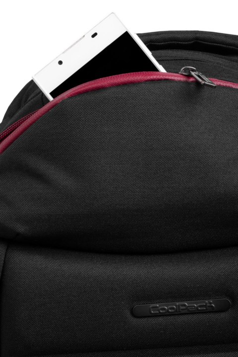 COOLPACK - VOLVE - PLECAK BIZNESOWY - GREY/RED