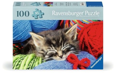 Puzzle XL 100 Kot z włóczką Puzzle XL 100 Kot z włóczką