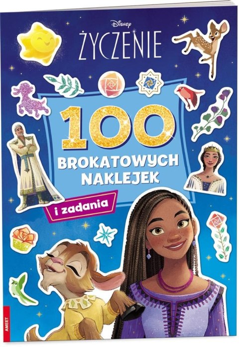 Disney Życzenie. 100 Brokatowych naklejek Disney Życzenie. 100 Brokatowych naklejek