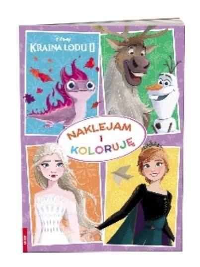 Kraina Lodu. Najklejam i koloruję Kraina Lodu. Najklejam i koloruję